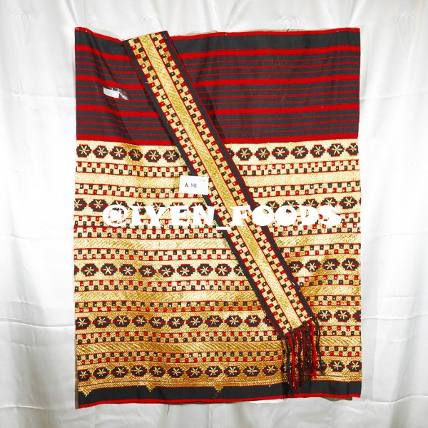 A141 KAIN TAPIS ABUNG CATUR BINTANG BAHAN HITAM